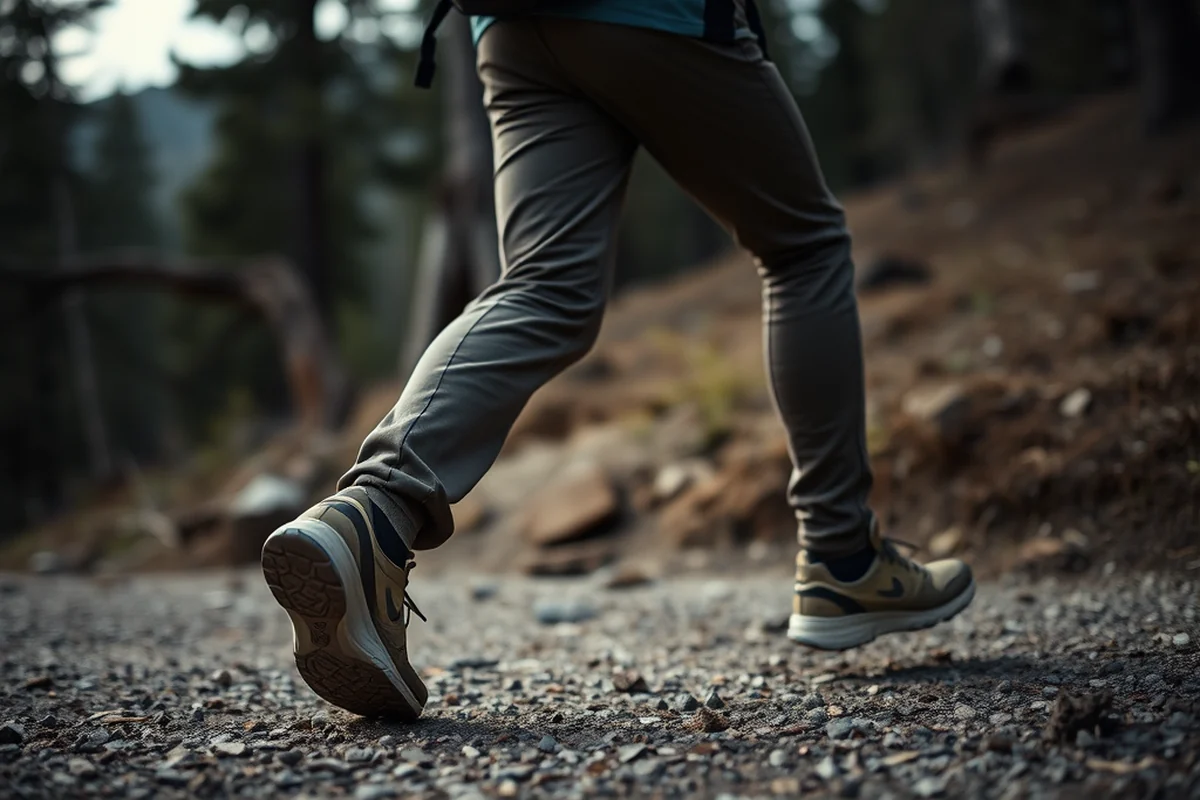 hiking techniques downhill — Hiking Techniques Downhill (step by step)