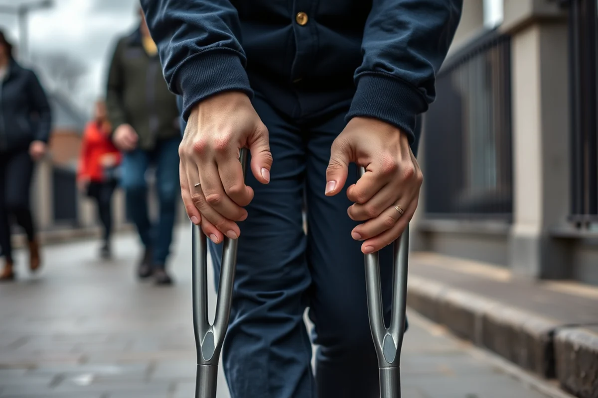 how to walk in crutches — How To Walk In Crutches (step by step)