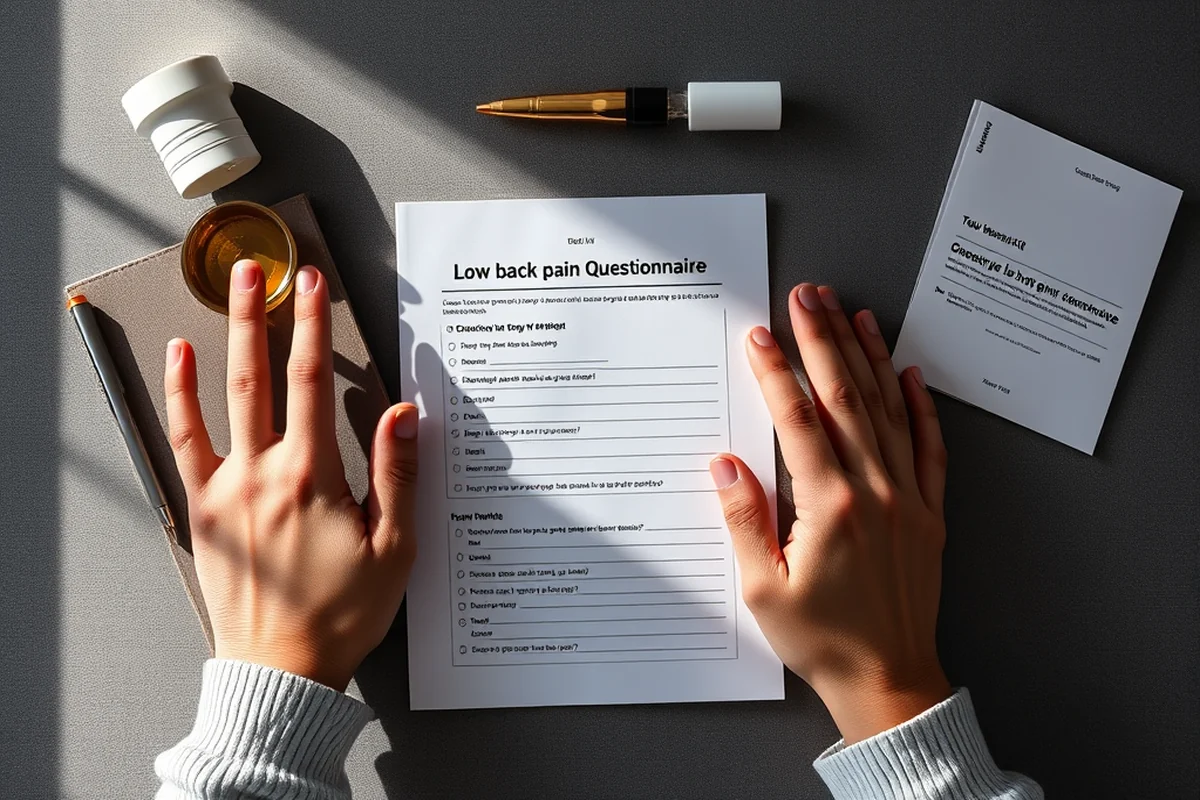 oswestry low back pain questionnaire — Oswestry Low Back Pain Questionnaire (the finished result)
